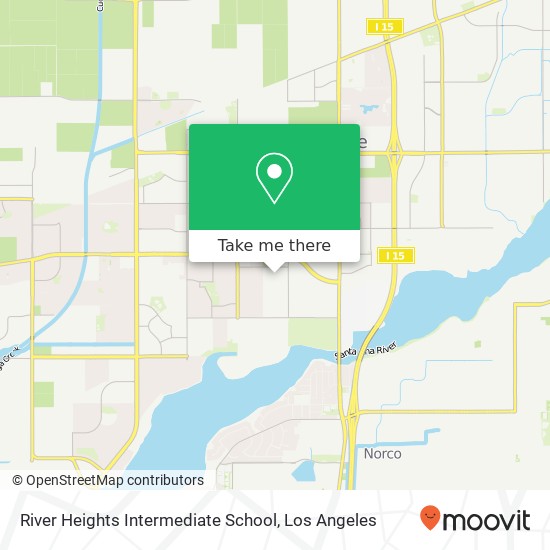 River Heights Intermediate School map