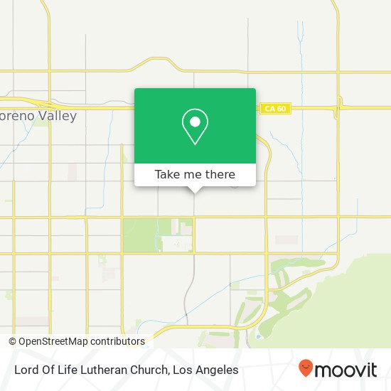 Mapa de Lord Of Life Lutheran Church