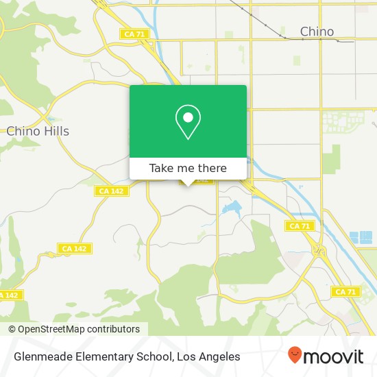 Glenmeade Elementary School map