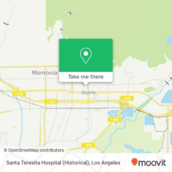 Santa Teresita Hospital (Historical) map