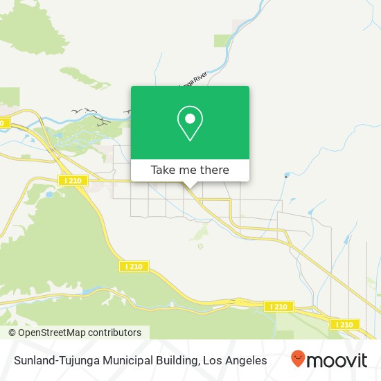 Sunland-Tujunga Municipal Building map