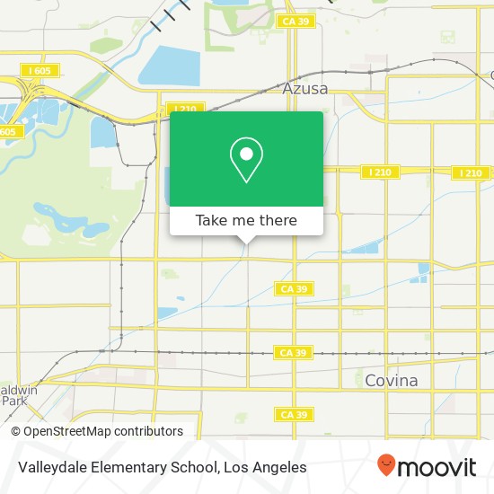 Mapa de Valleydale Elementary School