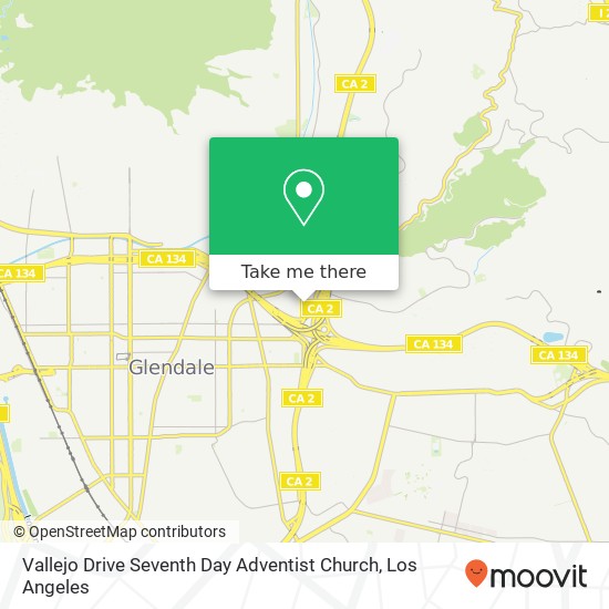 Mapa de Vallejo Drive Seventh Day Adventist Church