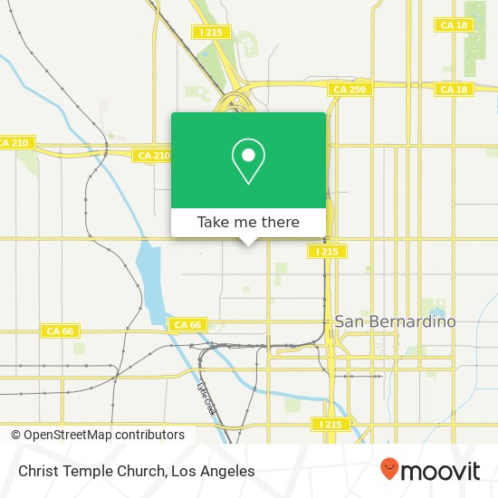 Christ Temple Church map