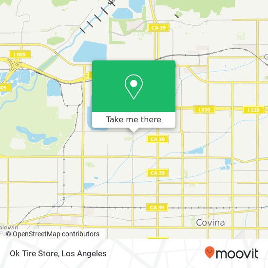 Ok Tire Store map