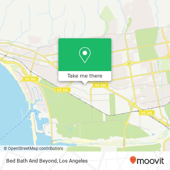 Bed Bath And Beyond map