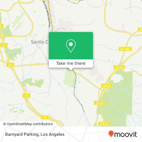 Mapa de Barnyard Parking