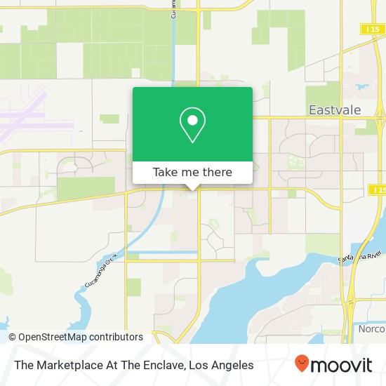 Mapa de The Marketplace At The Enclave