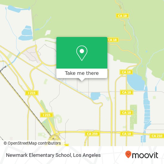 Mapa de Newmark Elementary School