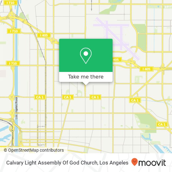 Mapa de Calvary Light Assembly Of God Church