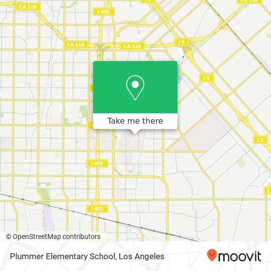 Plummer Elementary School map