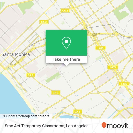 Smc Aet Temporary Classrooms map