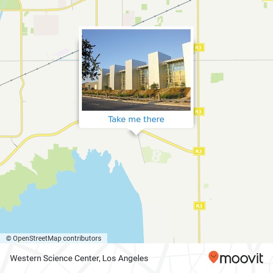 Mapa de Western Science Center