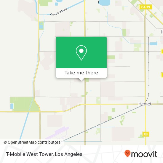 T-Mobile West Tower map