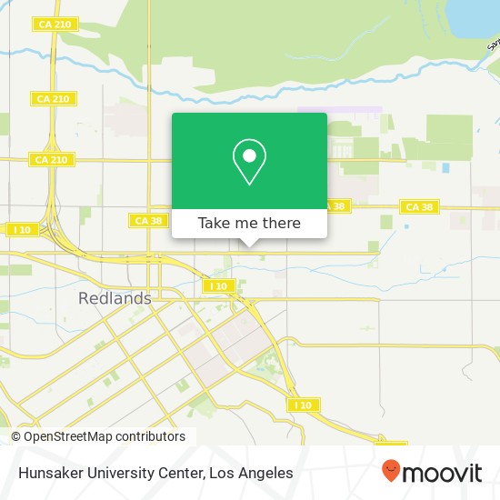 Mapa de Hunsaker University Center