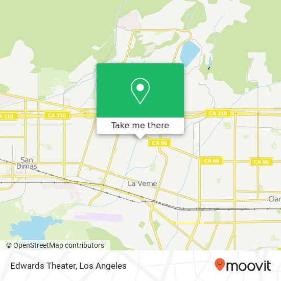 Edwards Theater map