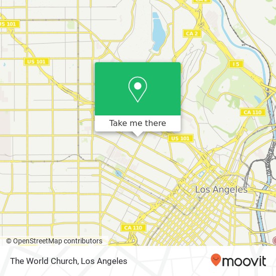 Mapa de The World Church