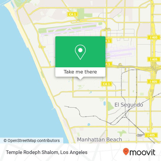 Temple Rodeph Shalom map