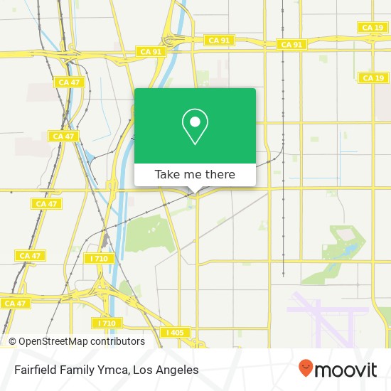 Fairfield Family Ymca map