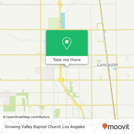 Mapa de Growing Valley Baptist Church