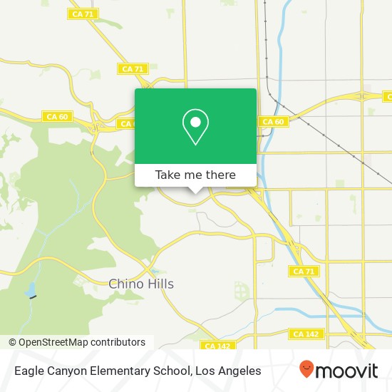 Eagle Canyon Elementary School map