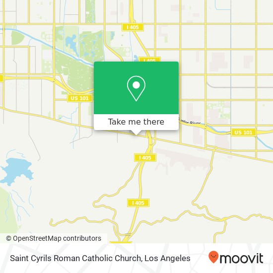 Mapa de Saint Cyrils Roman Catholic Church