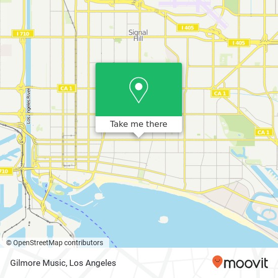 Gilmore Music map
