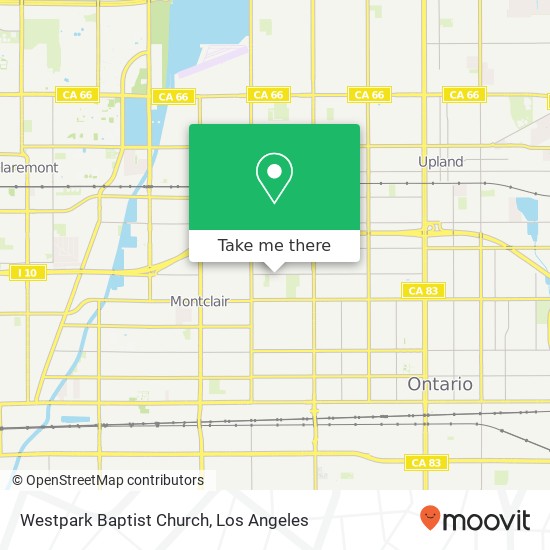 Mapa de Westpark Baptist Church