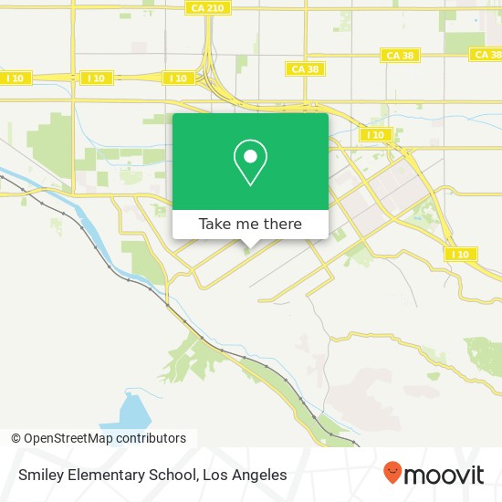 Smiley Elementary School map