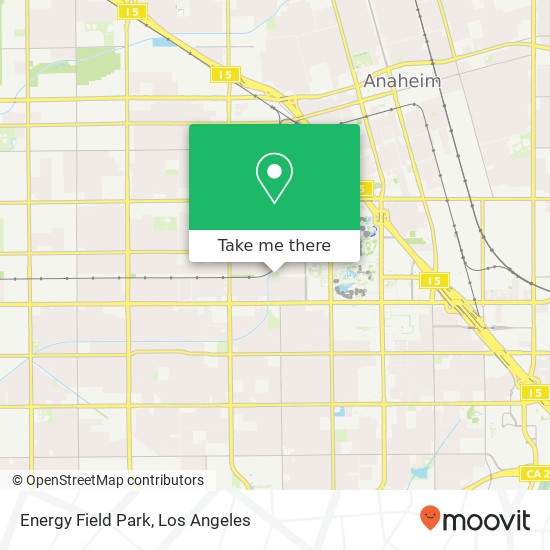 Energy Field Park map