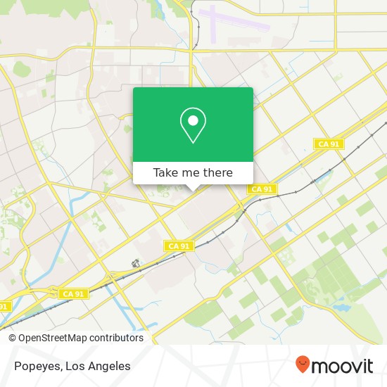 Popeyes map