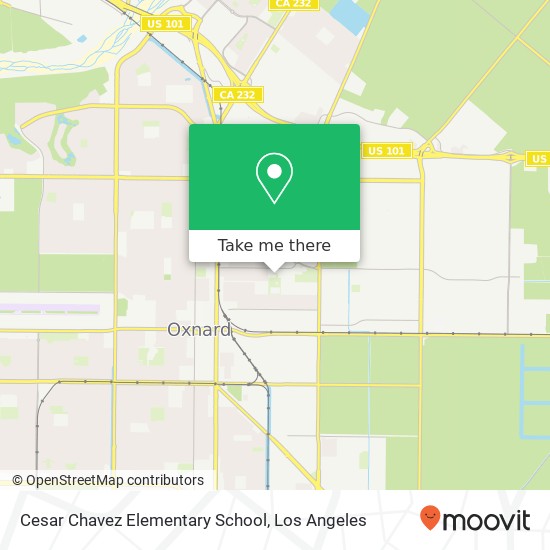 Mapa de Cesar Chavez Elementary School