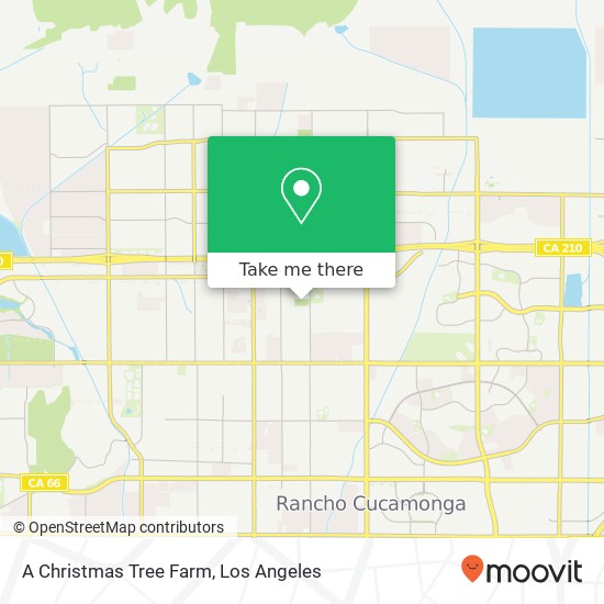 Mapa de A Christmas Tree Farm