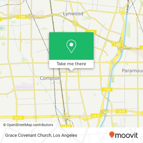 Grace Covenant Church map