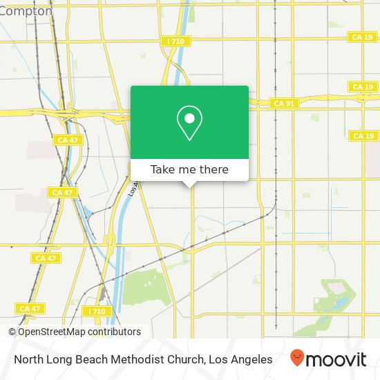 Mapa de North Long Beach Methodist Church