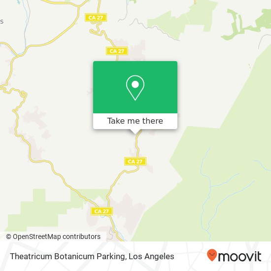 Mapa de Theatricum Botanicum Parking