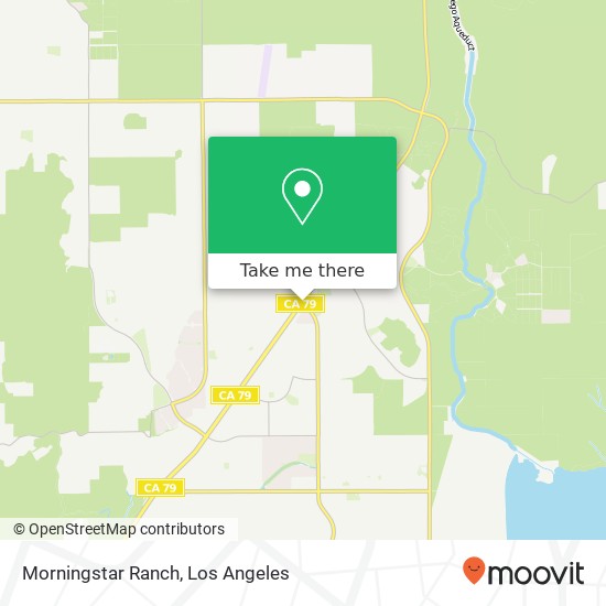 Mapa de Morningstar Ranch