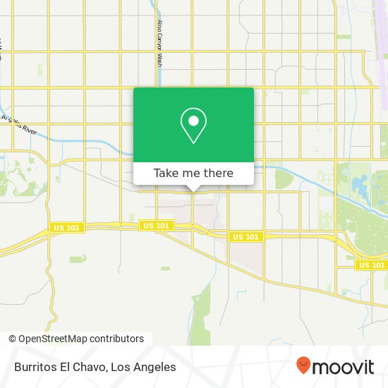 Burritos El Chavo map