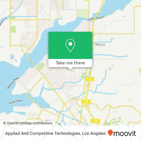 Applied And Competitive Technologies map