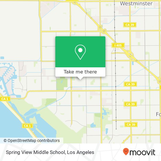 Spring View Middle School map