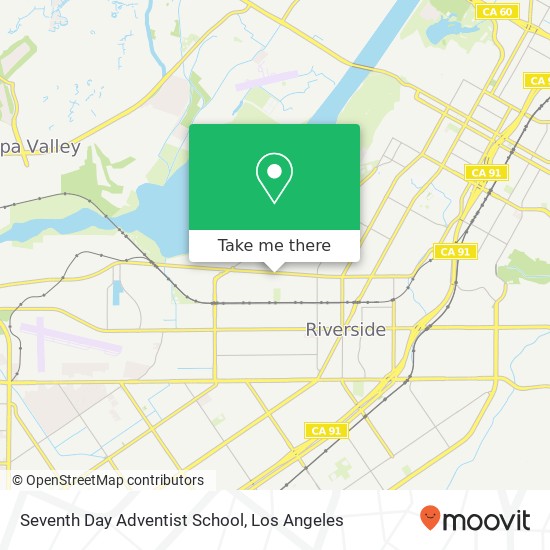 Seventh Day Adventist School map