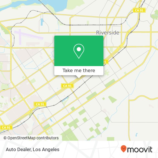 Auto Dealer map