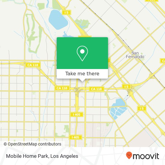 Mobile Home Park map