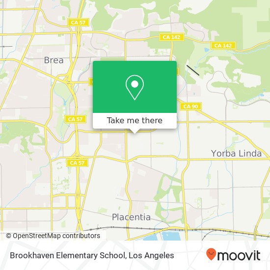 Mapa de Brookhaven Elementary School