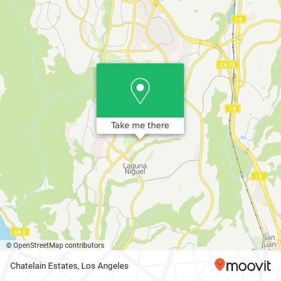 Chatelain Estates map