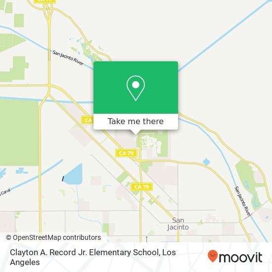 Clayton A. Record Jr. Elementary School map