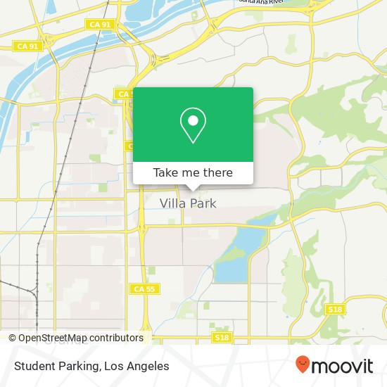 Student Parking map