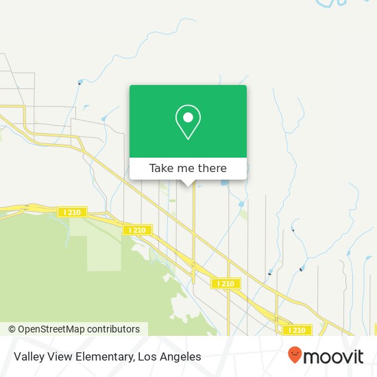 Valley View Elementary map