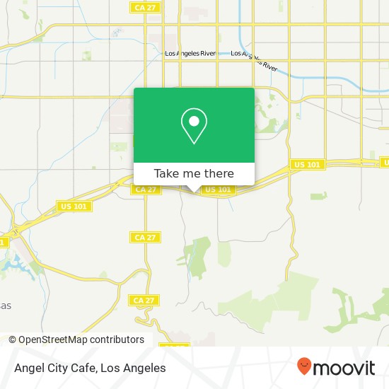 Angel City Cafe map