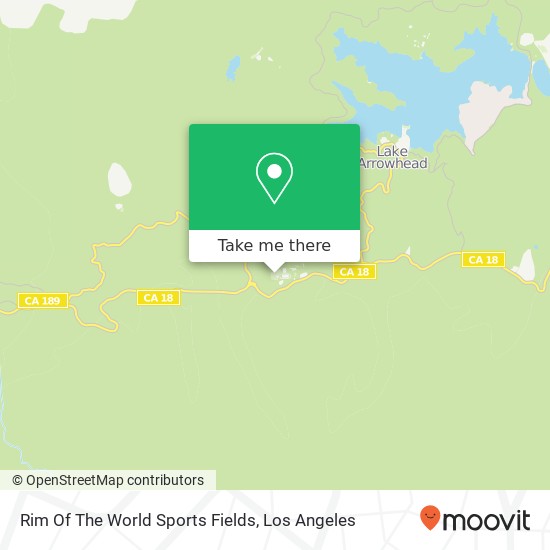 Rim Of The World Sports Fields map